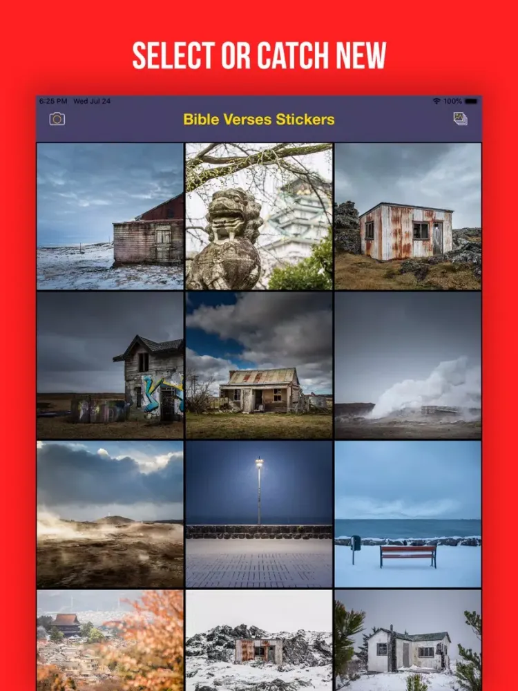 Bible Verses Sticker.s iPad 应用截图