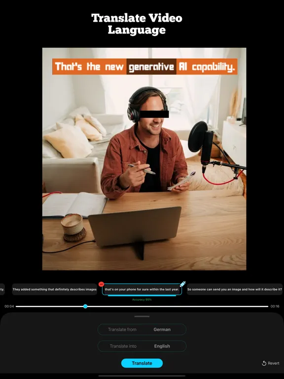 Subtitles & Captions for video iPad  Screenshots