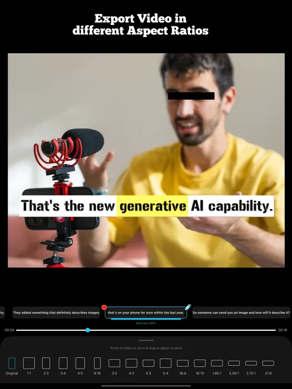 Subtitles & Captions for video iPad  Screenshots