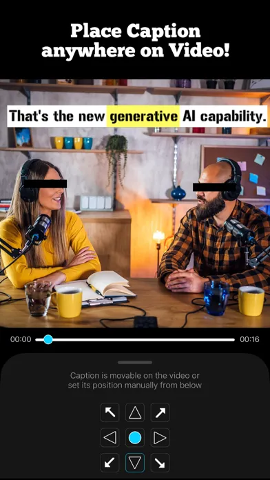 Subtitles & Captions for video Screenshots