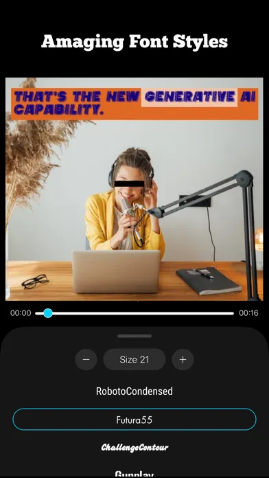 Subtitles & Captions for video Screenshots