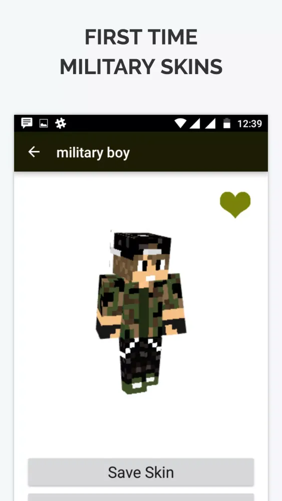Military Skin for Minecraft PE應用截圖