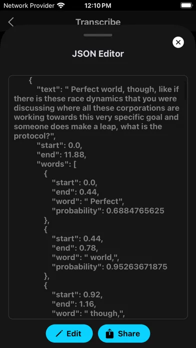 Captures d'écran de Transcribe Video to Text!