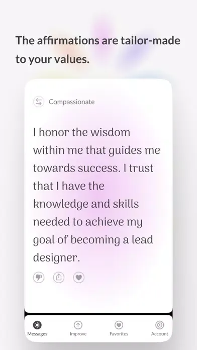 Crafted - Bespoke Affirmations應用截圖