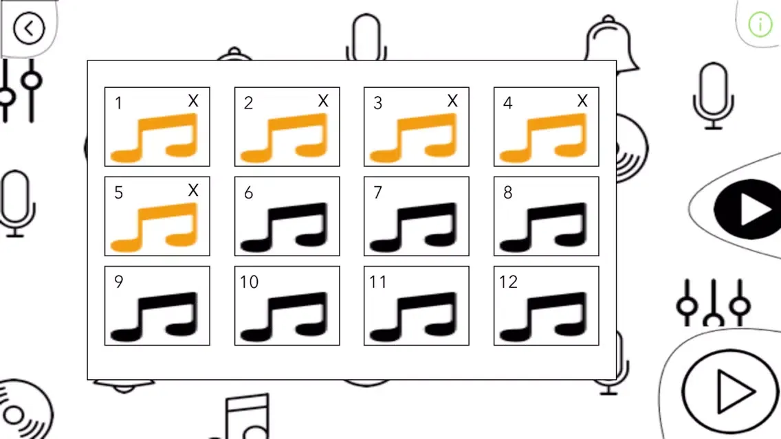 Capturas de pantalla de bande Composition Sticker