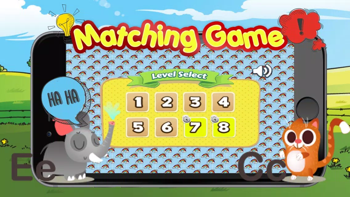 Screenshot di Memorize alphabet animals remembering game for kid