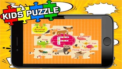Capturas de pantalla de ABC ZOO Alphabet Jigsaw Puzzle Kids Games Learning