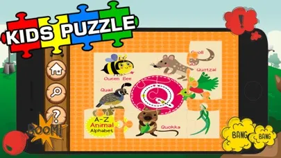 Ảnh chụp màn hình của Kids ABC Jigsaw Puzzle Games:Toddler Learning Free