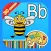Alphabet word coloring:Coloring Page For Preschool