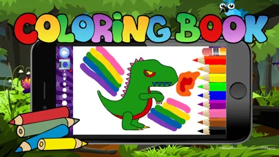 صور dinosaur coloring for kid-fun drawing free crayon for toddler