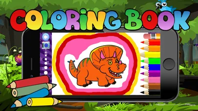 صور dinosaur coloring for kid-fun drawing free crayon for toddler