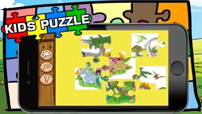 Tangkapan layar Dinosaur Puzzle Jigsaw HD Game For Toddlers & Kids