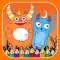 Monster happy halloween free crayon games for kids