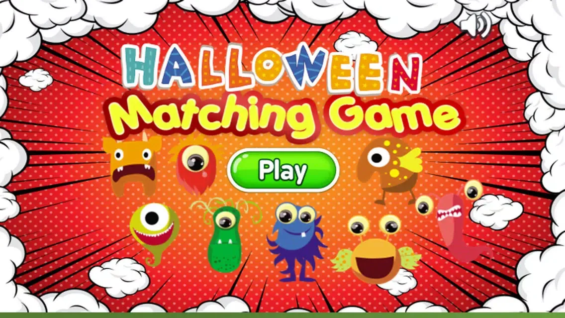صور Monster Matching Pair Remember Halloween for Kids