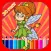 Princessfairy and Mermaid Coloring Marker For Girl