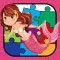 Mermaid Princess Puzzle Sea Animals Jigsaw for kid