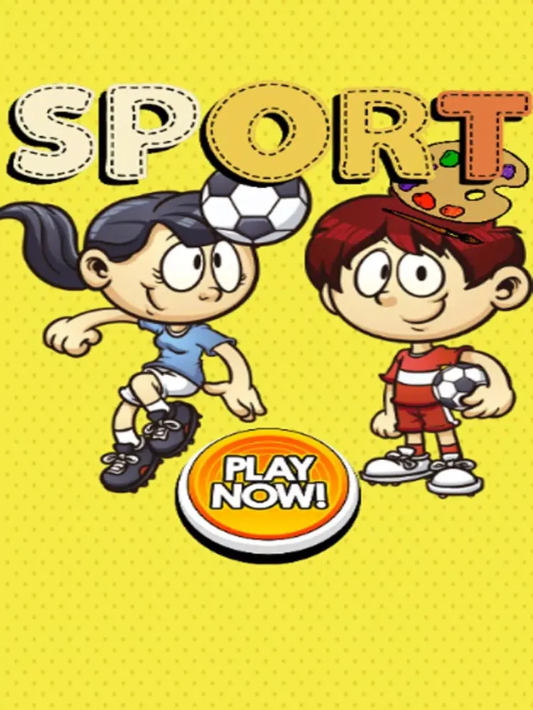 تصاویر Sport Action Coloring Pencil Game For Kindergarten iPad 