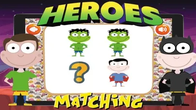 Capturas de pantalla de Super Heroes Card Matching