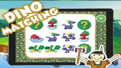 Tangkapan skrin Dinosaur Planet Fun Matching Games