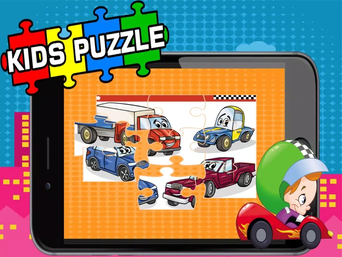 Kids Vehicle Games: Toddlers Learning Puzzle Free iPad  Screenshots