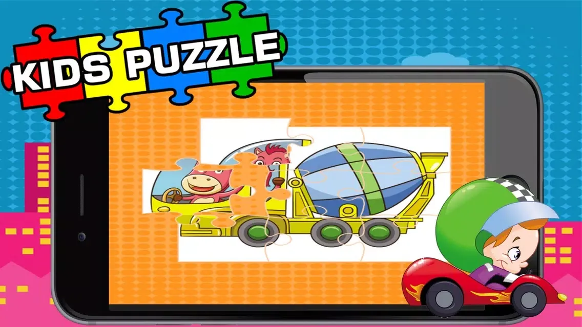 Kids Vehicle Games: Toddlers Learning Puzzle Free Screenshots