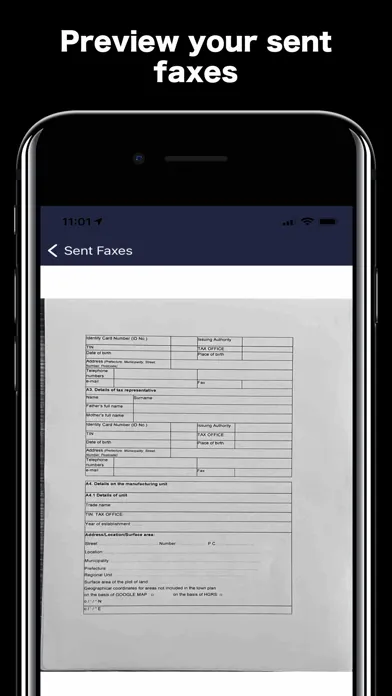 ภาพหน้าจอของ Fax from iPhone: Send Easy Fax