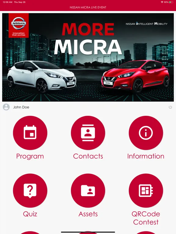 NissanEventApp iPad 應用截圖