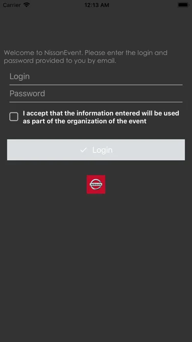 NissanEventApp應用截圖