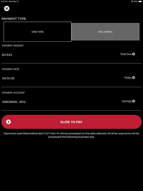 Zrzuty ekranu NMAC Account Manager iPad 