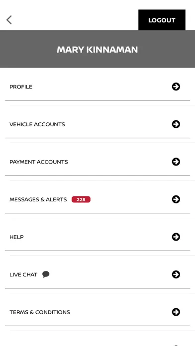 Zrzuty ekranu NMAC Account Manager