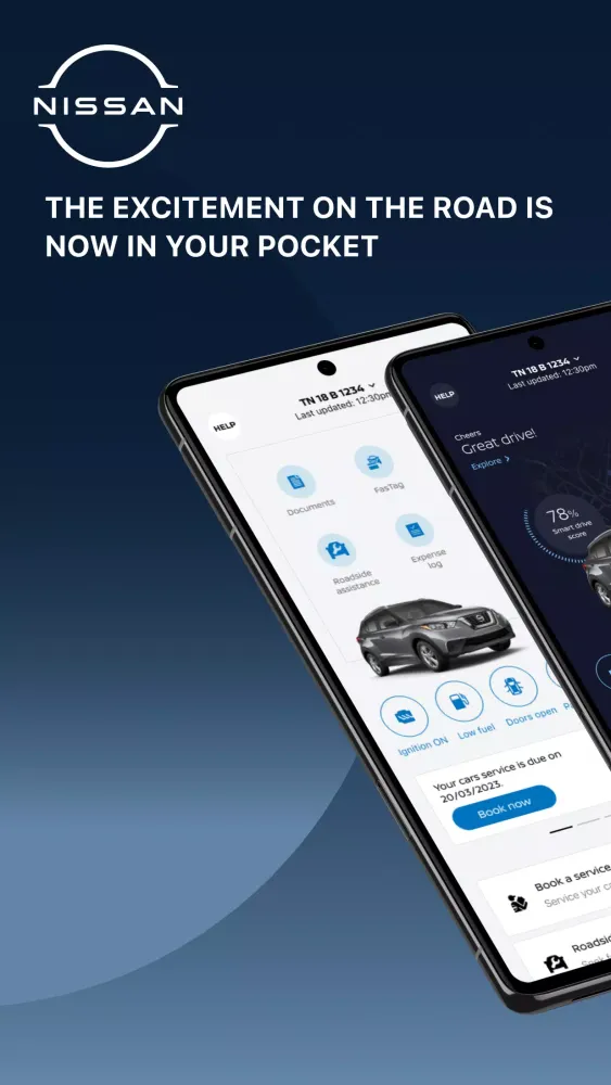 Скриншоты NissanConnect India