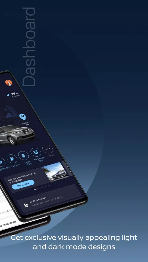 Скриншоты NissanConnect India