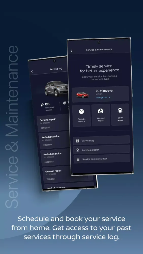 Скриншоты NissanConnect India