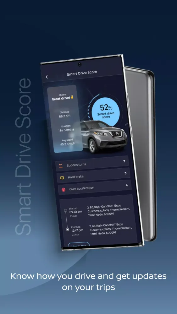 Скриншоты NissanConnect India