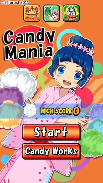 Captures d'écran de Tatsujin - Candy Mania