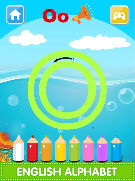ABC Alphabet Phonics & Writing iPad 應用截圖