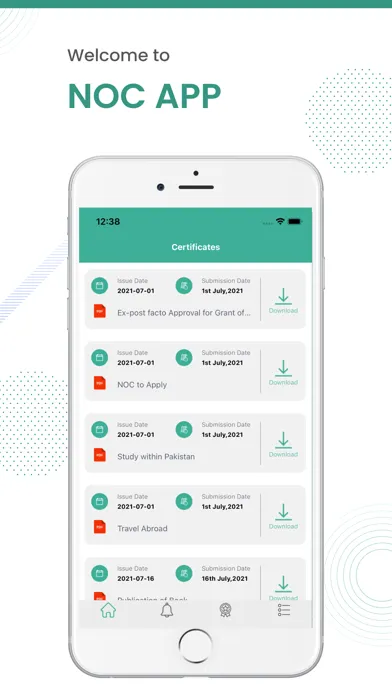 E-portal Screenshots