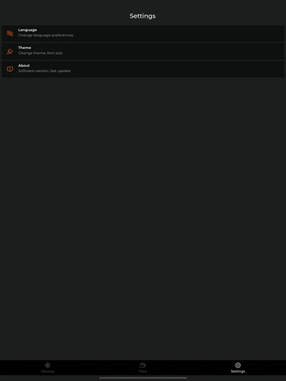 Tangkapan skrin Optix C2 iPad 