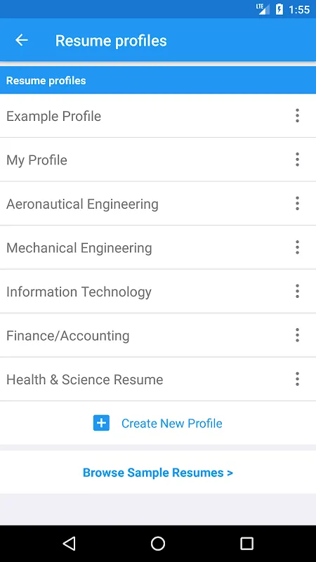 Smart Resume Builder Screenshots
