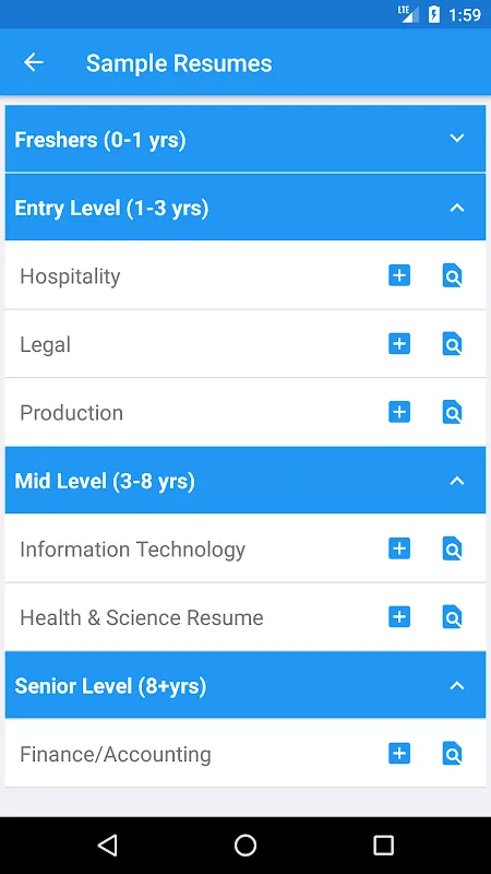 Smart Resume Builder Screenshots