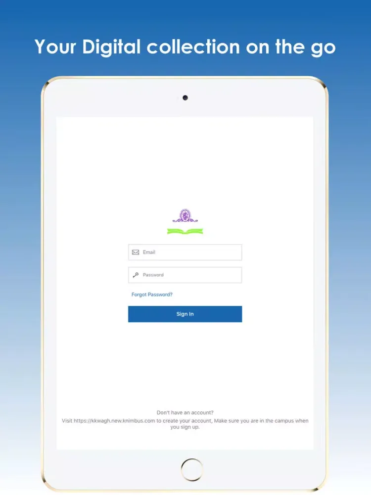 NITI Aayog eLibrary iPad 应用截图