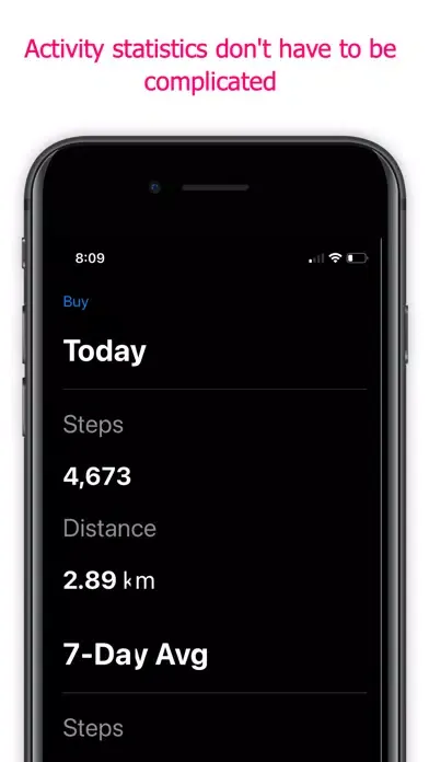 Zrzuty ekranu Stay Active-Step Count Widget