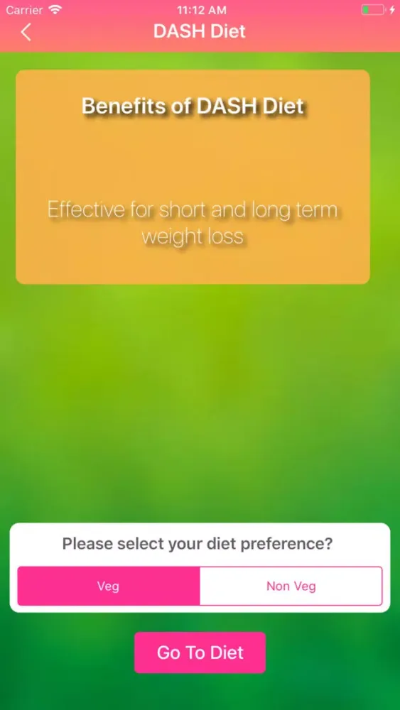 GM Diet Planner Screenshots