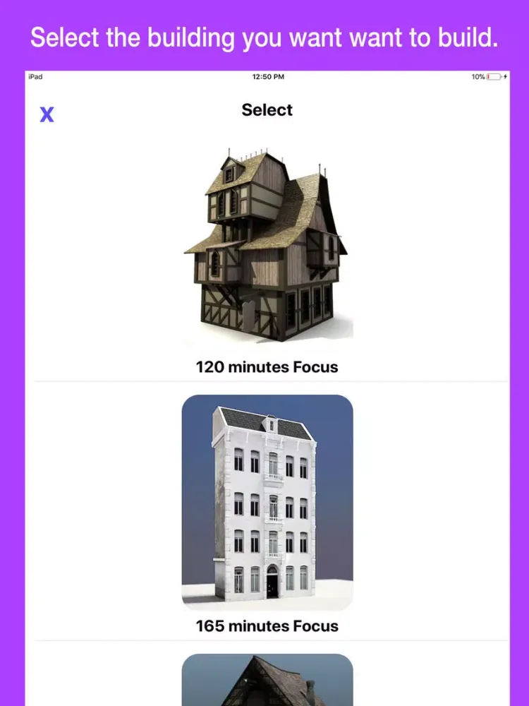 FocusX - Live in Now. iPad  سکرین شاٹس