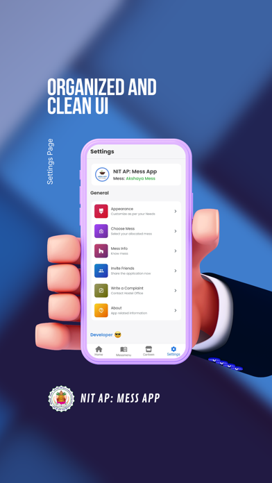 NIT AP: Mess App স্ক্রিনশট