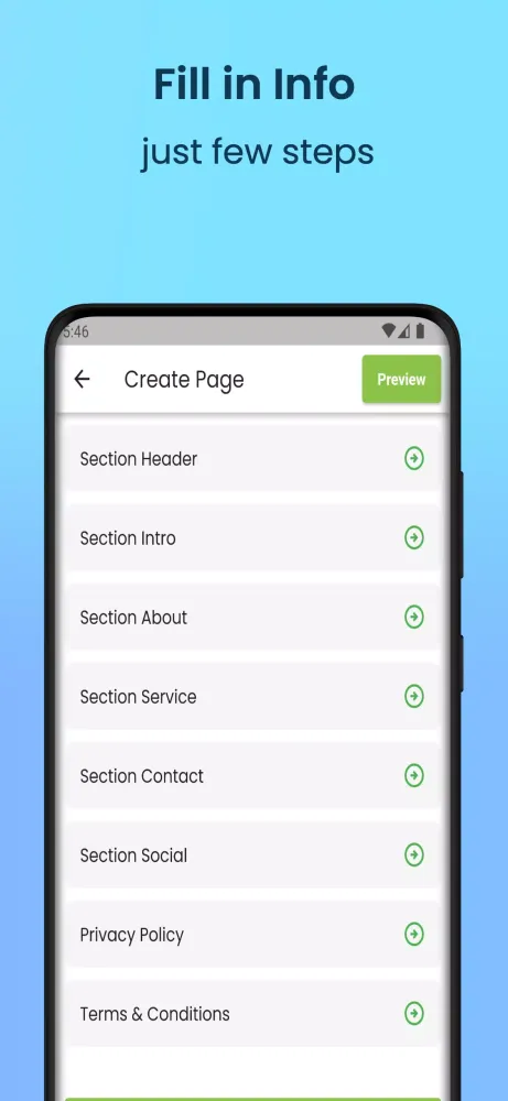 صور Giga Page - Website Builder