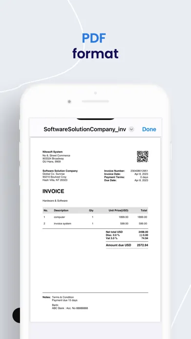 Open Invoice Ekran Görüntüleri