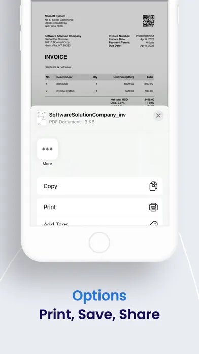 Open Invoice Ekran Görüntüleri