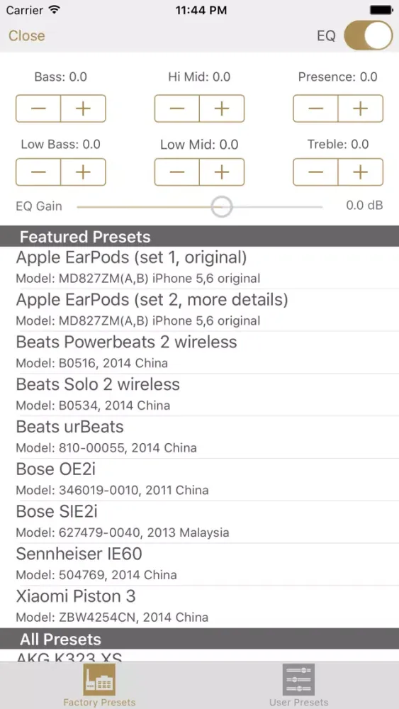 Tangkapan layar Studio Music Player | 48 bands equalizer for pro's