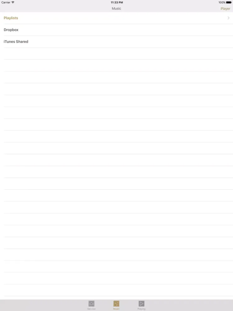 Studio Music Player DX Pro iPad 應用截圖